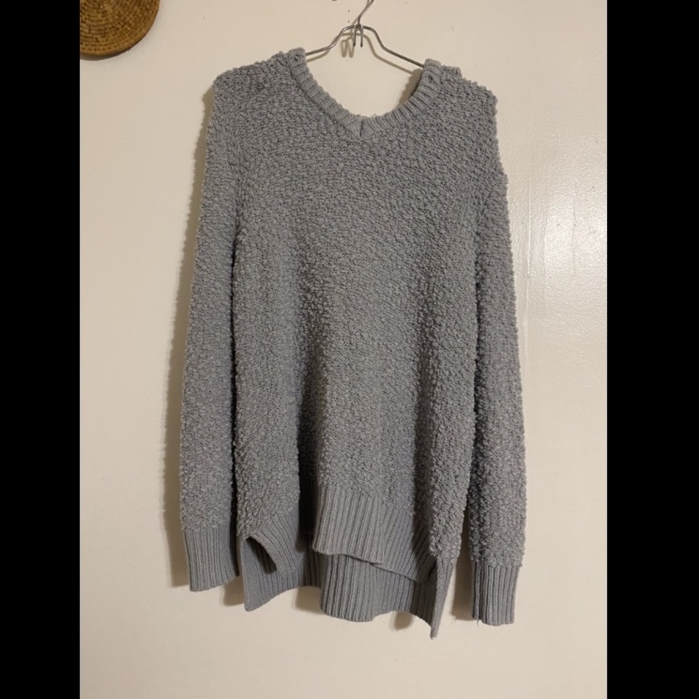 Green Tea Popcorn Hooded Tunic Sweatshirt